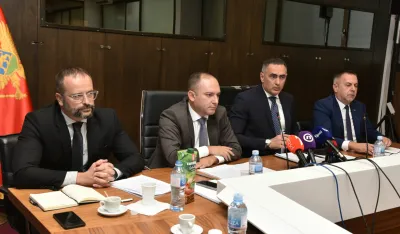 Damjanović na radnom doručku s novinarima.