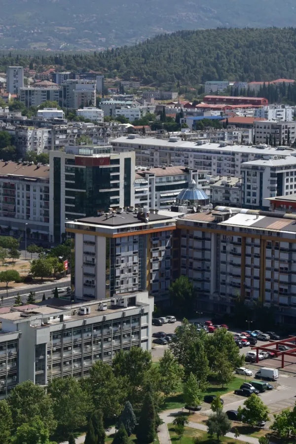 Podgorica 2023, Podgorica,Panorama,Grad