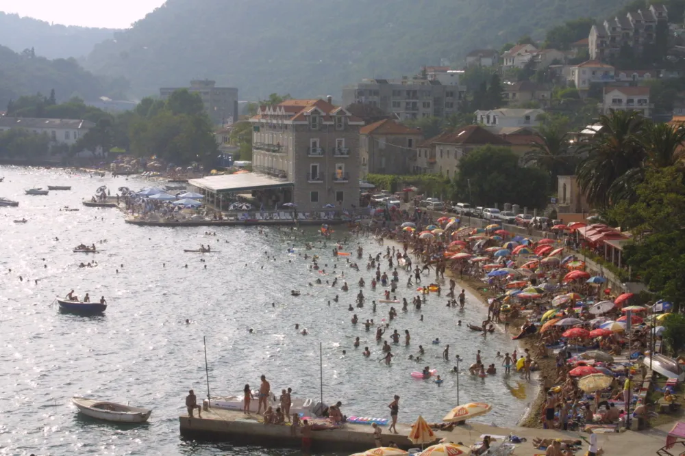 U Herceg Novom izmjerena najveća temperatura crnogorskog Jadrana od osamdesetih