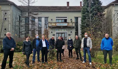 okupljanje radnika boksita