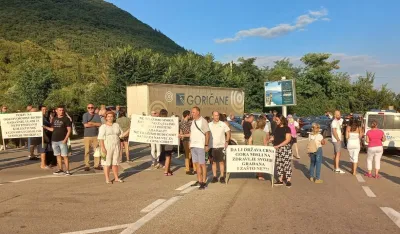 Blokada granice institut radnici