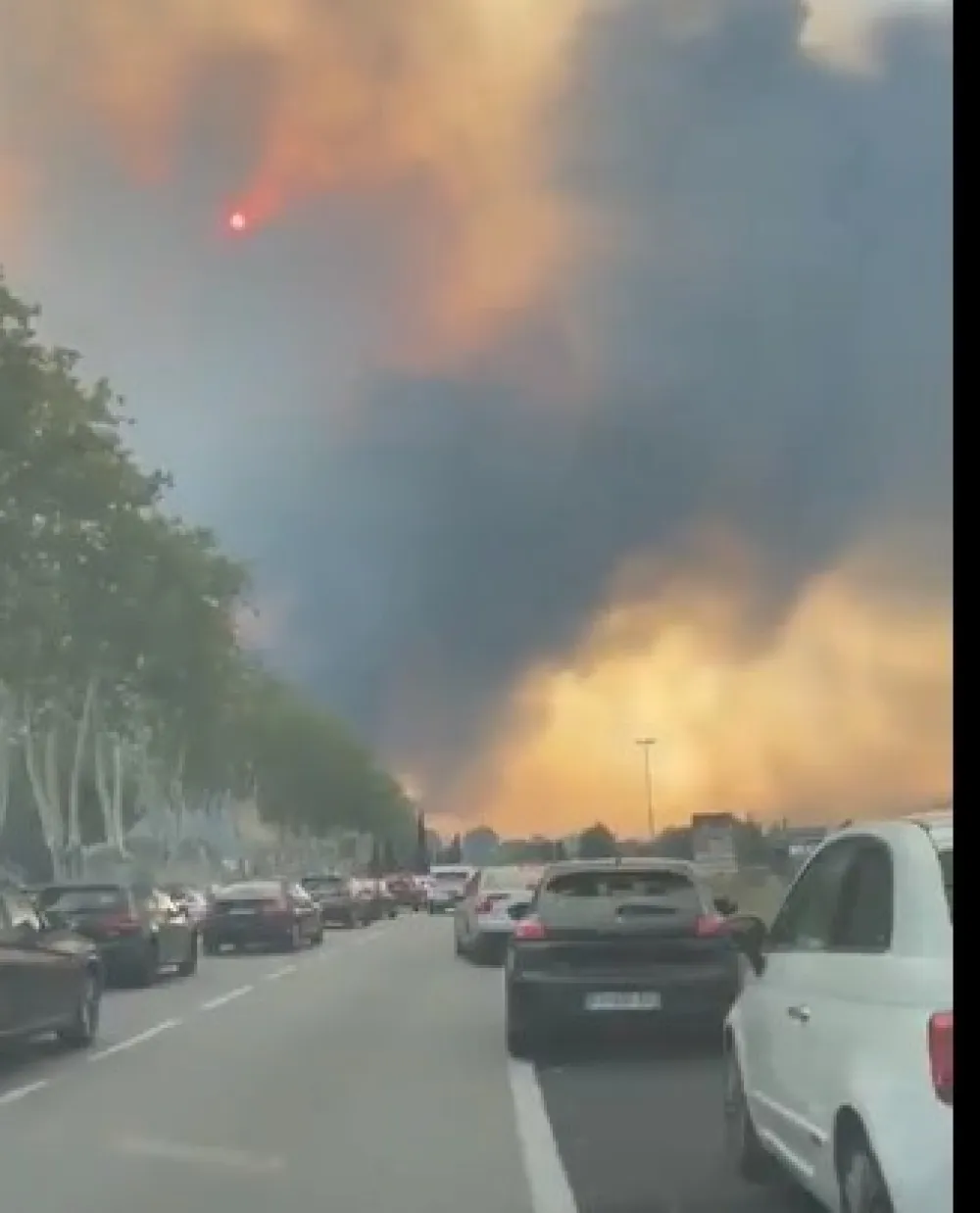 (VIDEO) Požar pogodio jug Francuske: Vatra prijeti gradovima