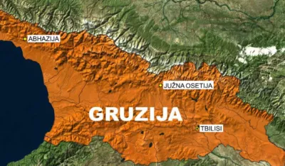 Mapa gruzija