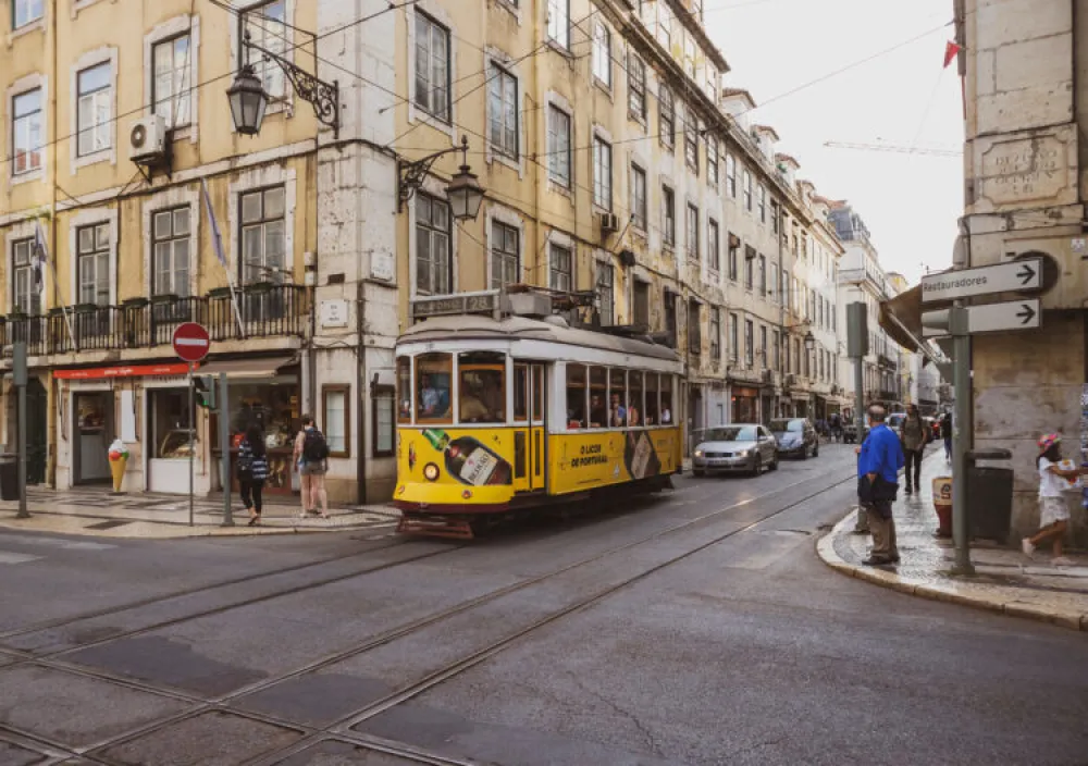 Tramvaj, ilustracija