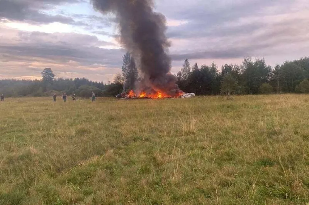 Sru&scaron;io se avion u Rusiji