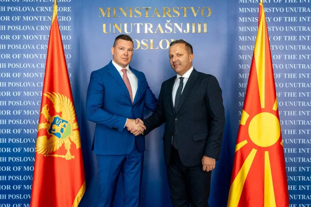 Adžić i Spasovski: Crna Gora i Sjeverna Makedonija primjer dobre saradnje
