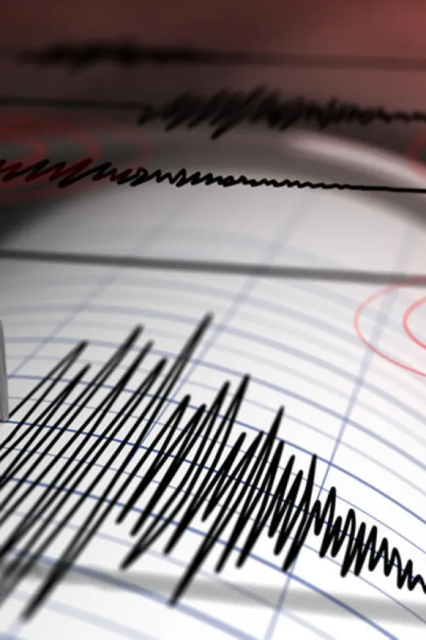 Zemljotres, ilustracija