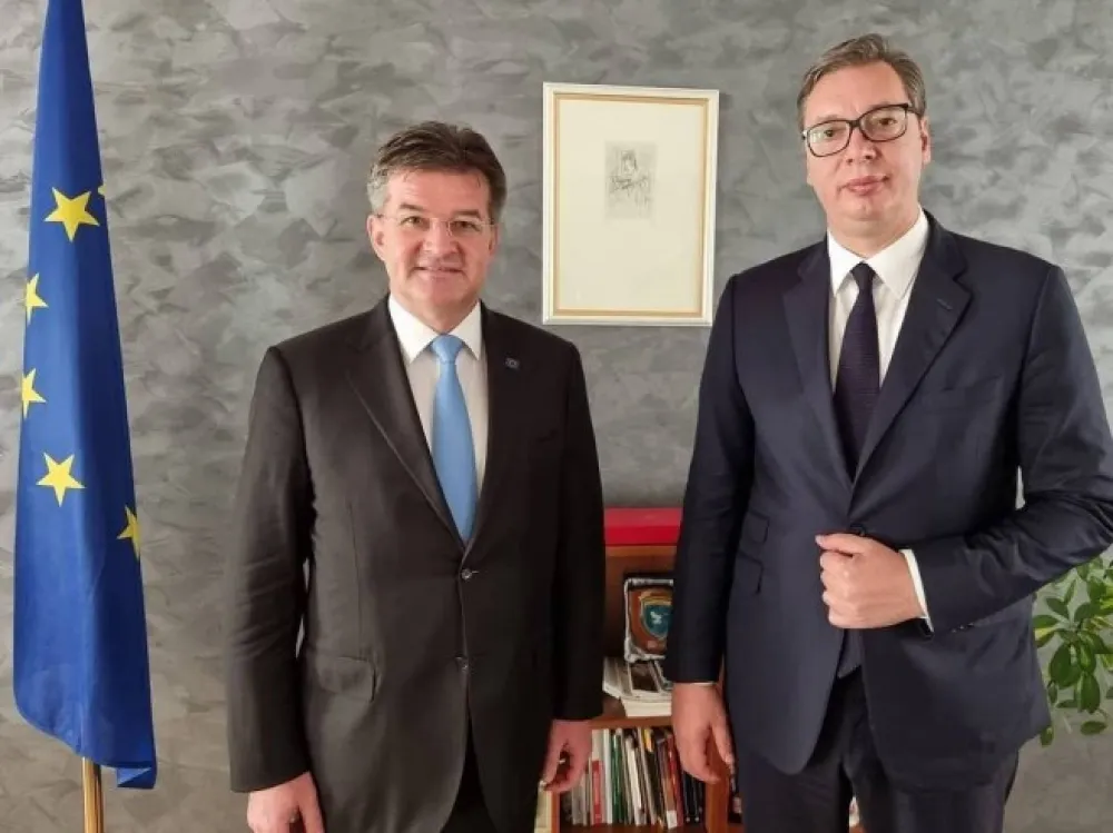 Ранији сусрет Лајчака и Вучића