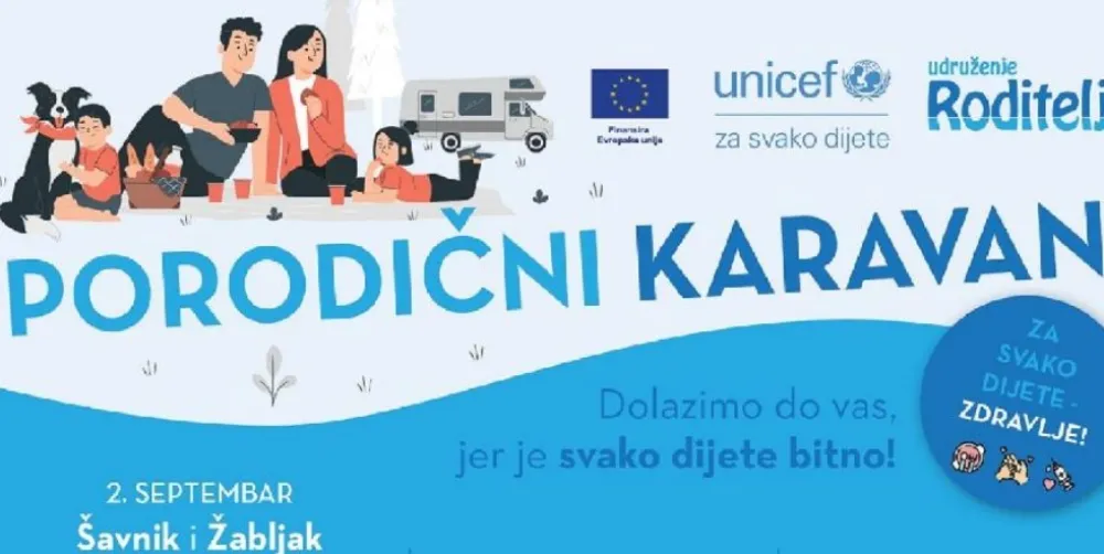 Porodični karavan u subotu u &Scaron;avniku i na Žabljaku