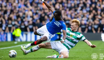 Sa meča između Seltika i Rendžersa