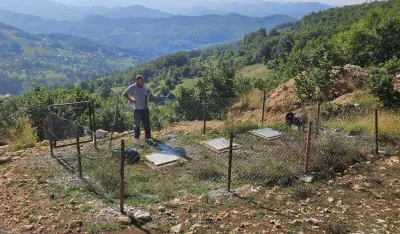 Личина показује изграђене раздјелне коморе водовода