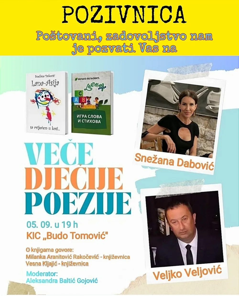 Vizual kojim se najavljuje događaj