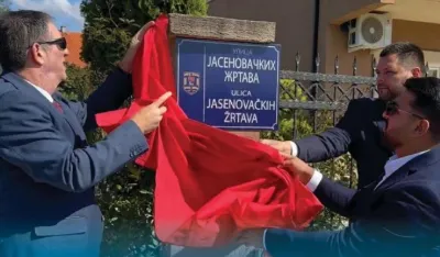 Nik&scaron;ić: Otvorena ulica u znak sjećanja na žrtve Jasenovca