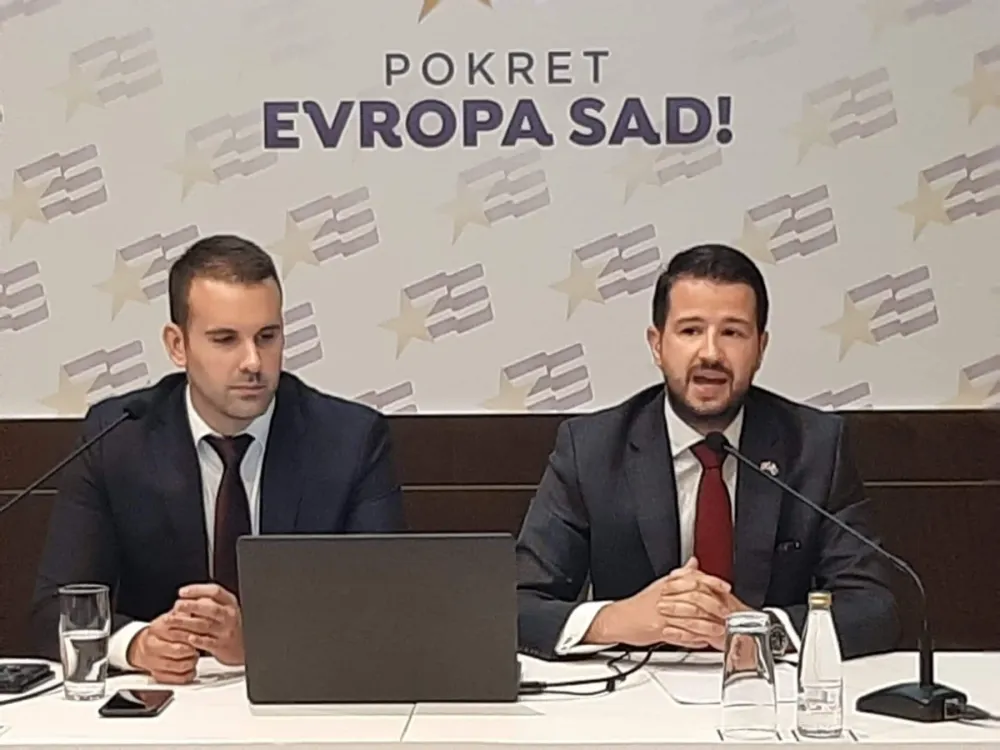 Milojko Spajić i Jakov Milatović