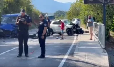 Udes na putu Danilovgrad-Podgorica: Povrijeđene dvije osobe