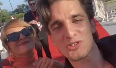 Lazar i Jasna na crvenom tepihu