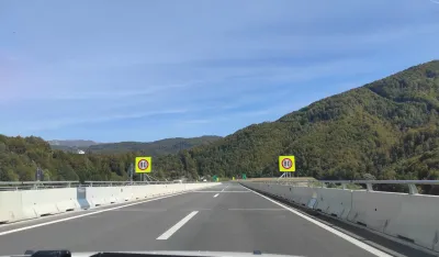 Putevi suvi, moguća pojava sitnijih odrona