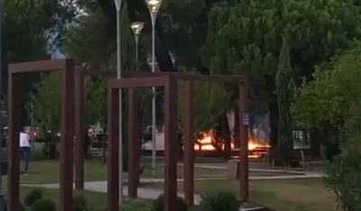 Požar na dječjem igrali&scaron;tu