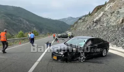 (VIDEO) Te&scaron;ka nesreća u Albaniji: Povrijeđen crnogorski državljanin, stradao policajac