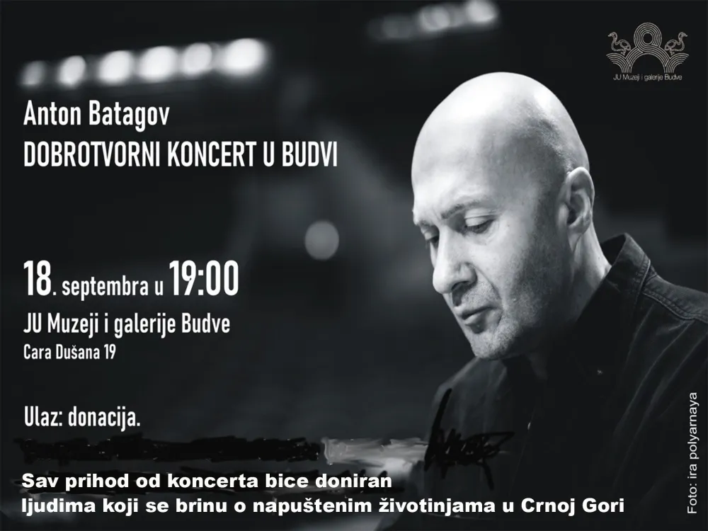 Plakat kojim se najavljuje jedan od koncerata
