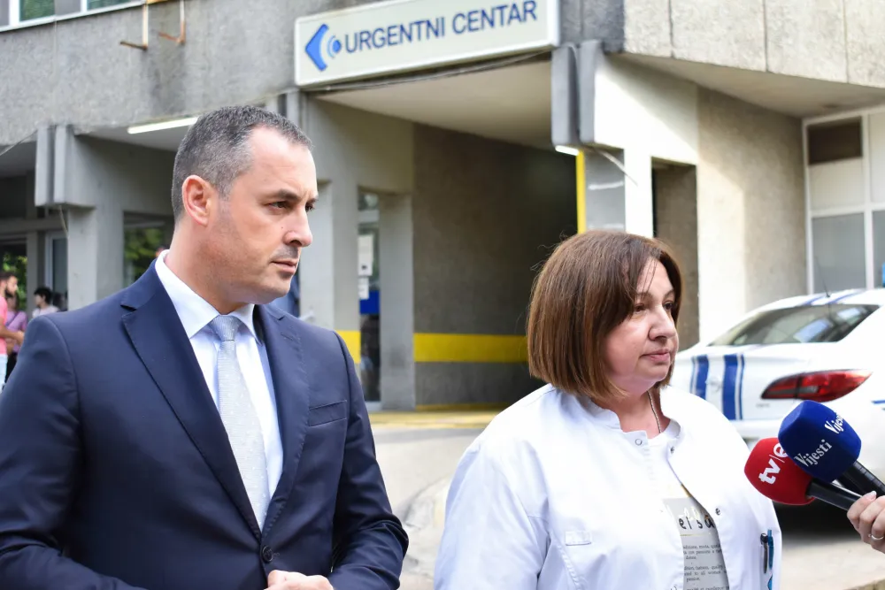 &Scaron;ćekić obi&scaron;ao povrijeđene