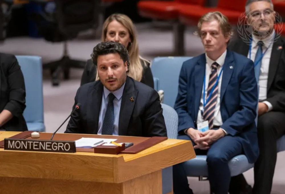Abazović na Savjetu bezbjednosti UN-a: Crna Gora poziva na mir i pruža ruku svima