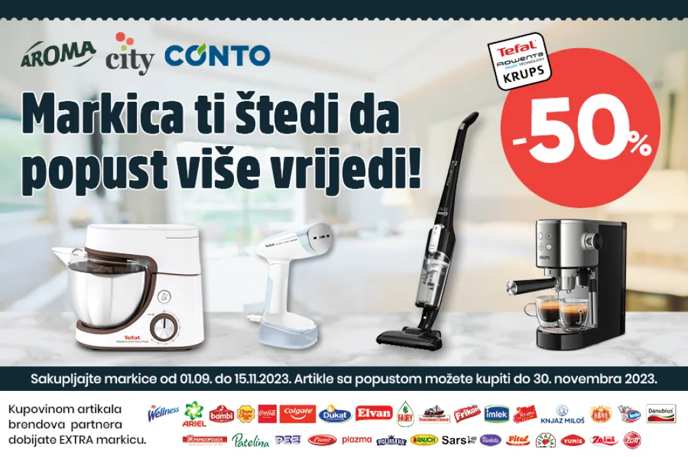 Markica ti &scaron;tedi da popust vi&scaron;e vrijedi!