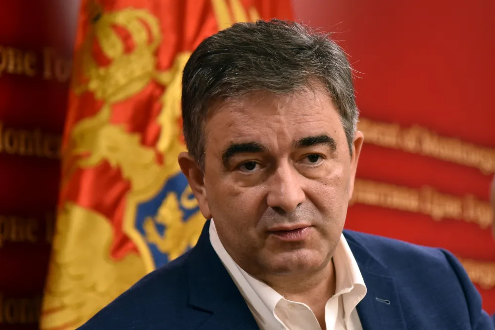 Nebojsa Medojevic, press povodom gasenja DF