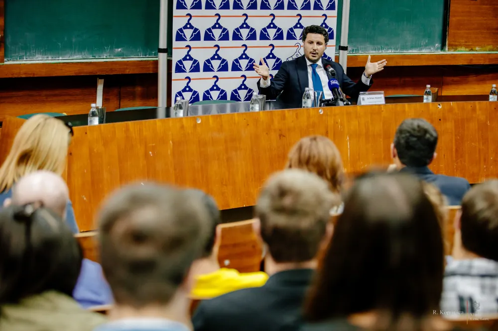 Dritan Abazović&nbsp;održao predavanje na FPN u Beogradu