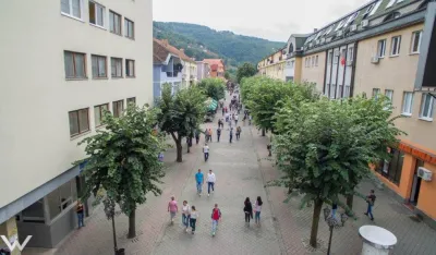 Поглед на зграду Општине