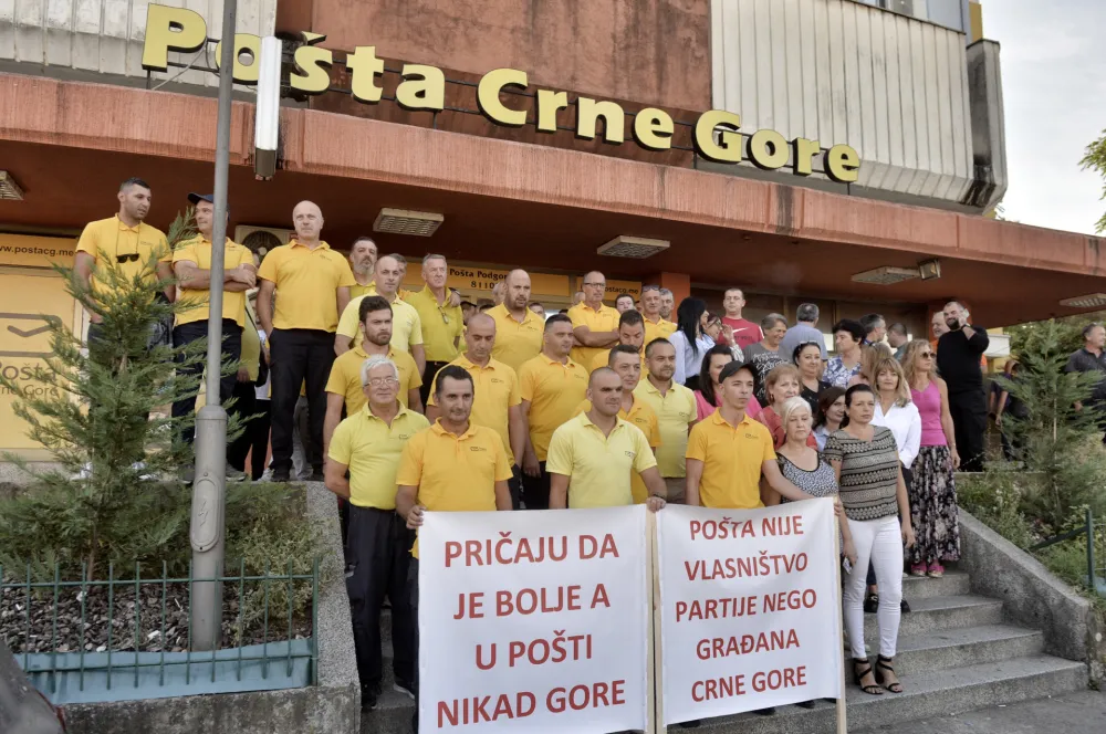Strajk radnika poste, posta, strajk, strajk upozorenja, radnici poste