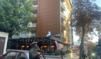 Jedna od lokacija koja je pretresana u Sjvernoj Mitrovici