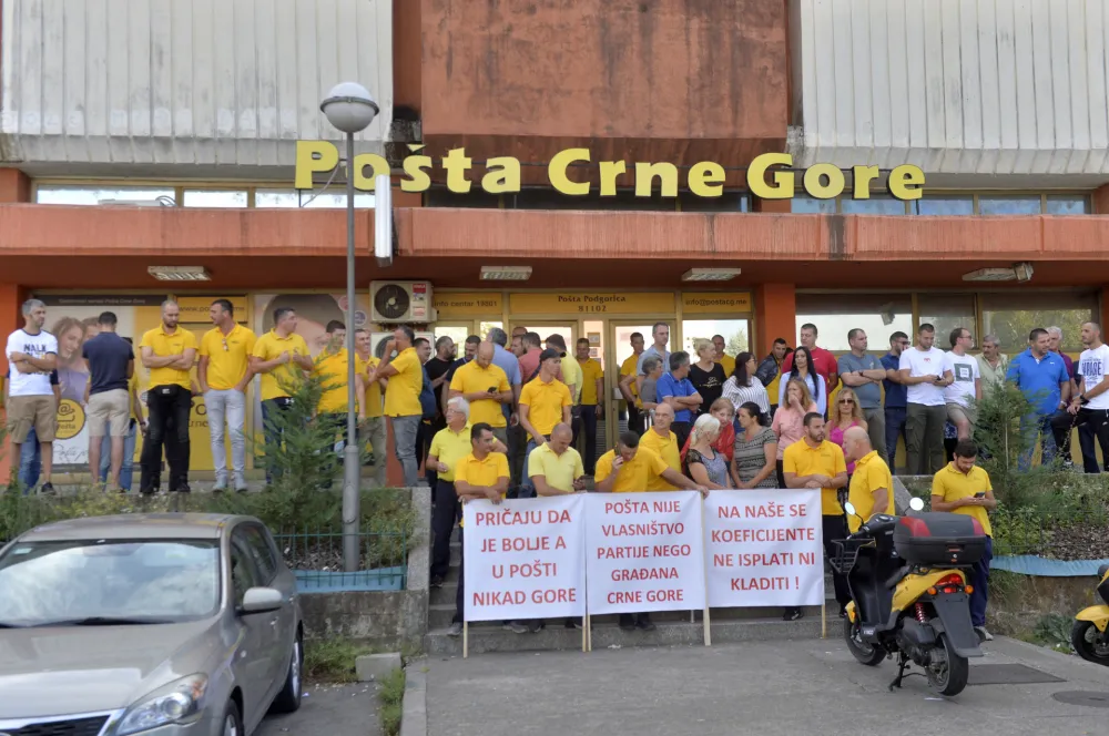 Strajk radnika poste, posta, strajk, strajk upozorenja, radnici poste