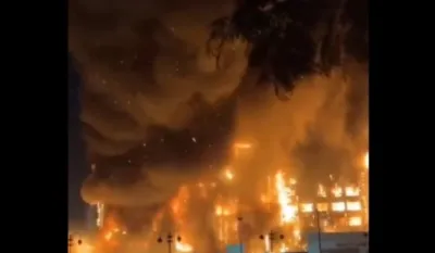 Požar u Ismailiji na Sueckom kanalu