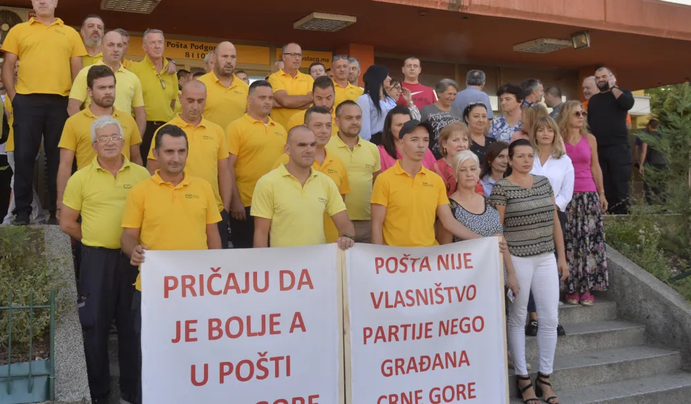 Strajk radnika poste, posta, strajk, strajk upozorenja, radnici poste