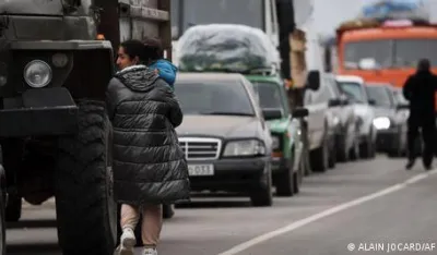 Kolone izbjeglica iz Nagorno karabaha