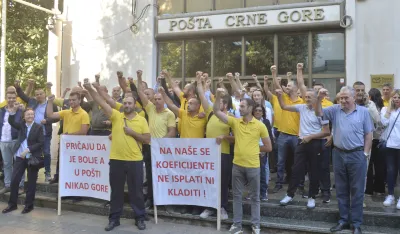 Problemi u pravosuđu zbog &scaron;trajka dijela zaposlenih u Po&scaron;ti: Advokati postali sopstveni po&scaron;tari