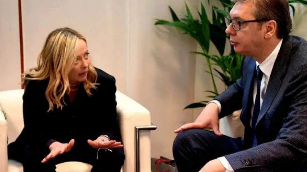 Vučić sa Meloni o situaciji na Zapadnom Balkanu