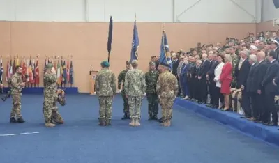 Primopredaja dužnosti u &scaron;tabu KFOR-a