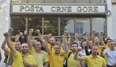 Generalni strajk postara, generalni strajk poste, posta crne gore, jedinstveni sindikat poste