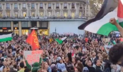 Pariz, propalestinski protesti