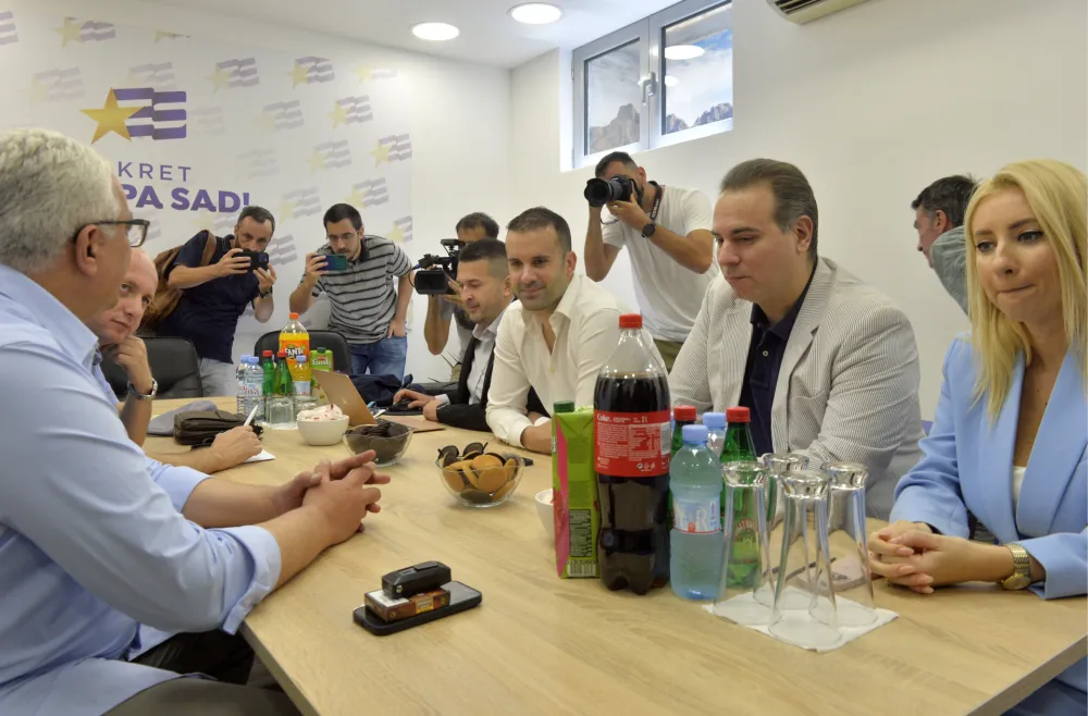 Pregovori Evropa sad i koalicija za buducnost CG