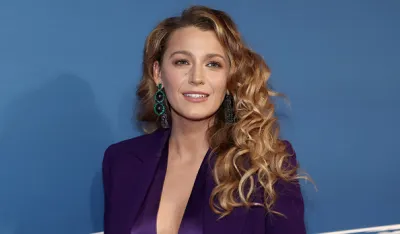 NEW YORK, NEW YORK - FEBRUARY 10: Blake Lively attends the opening night of "The Music Man" at Winter Garden Theatre on February 10, 2022 in New York City. (Photo by Arturo Holmes/Getty Images)