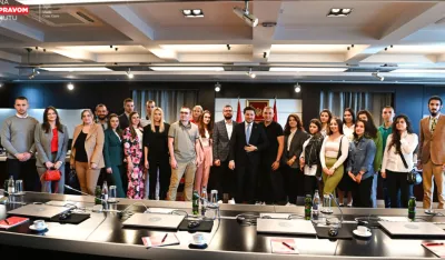 Abazović sa studentima FPN