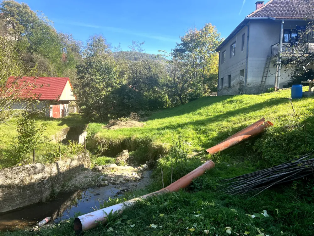 Čim padne ki&scaron;a Pavića potok plavi kuće i imanja