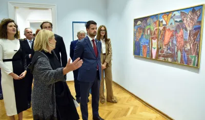 Pokloni i rezidencije izlozba, jakov milatovic, dvorac petrovica, izlozba