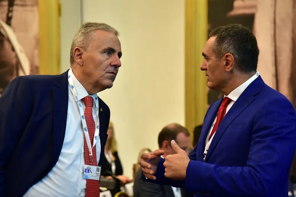 Samit ministara finansija,guvernera centralnih banaka i direktora poreskih uprava, Radoje Zugic, Aleksandar Damjanovic