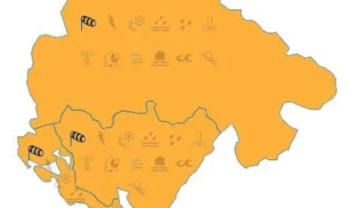 Sjutra na snazi narandžasti meteoalarm: Ki&scaron;a i olujni vjetar