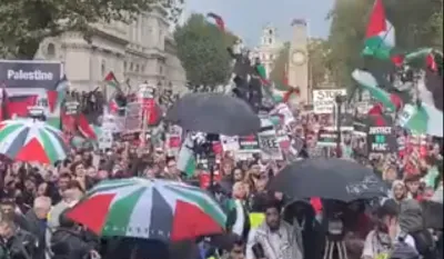 London, podr&scaron;ka Palestini
