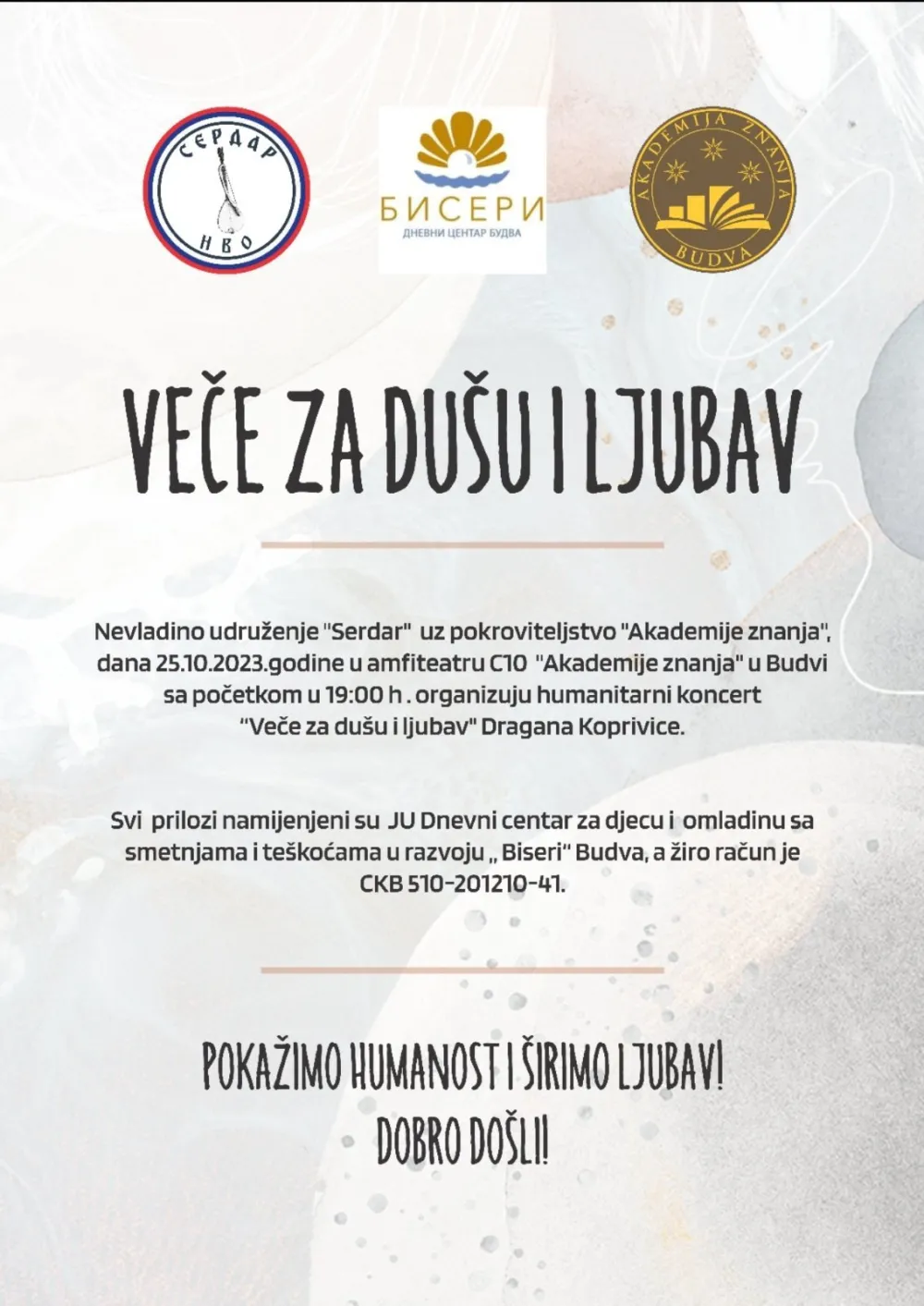 Humanitarni koncert u Budvi